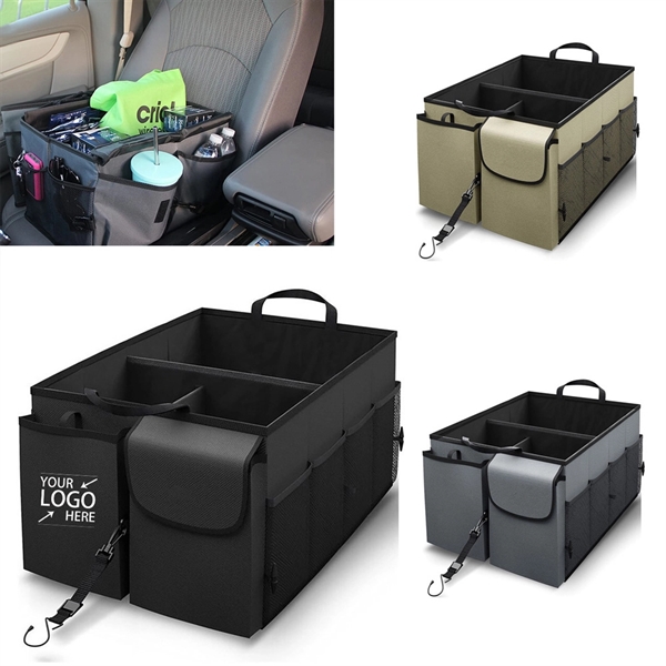 Collapsible Car Trunk Storage Organizer - Collapsible Car Trunk Storage Organizer - Image 0 of 4