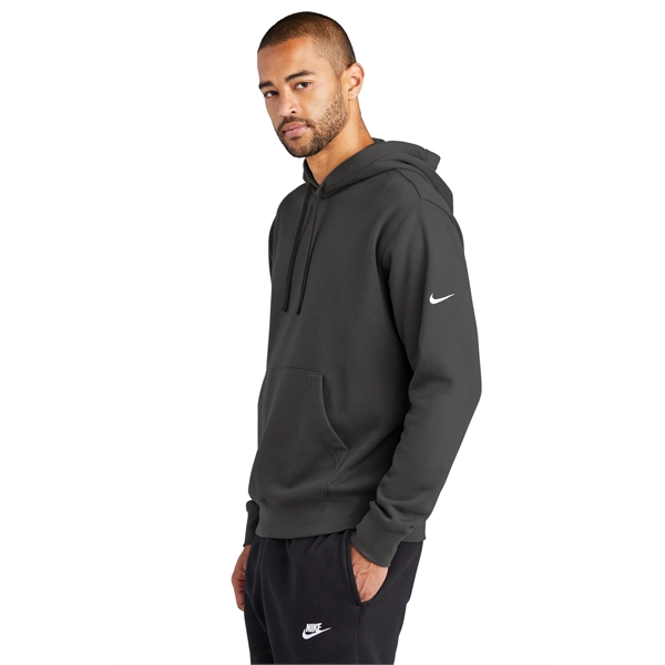 Nike Club Fleece Sleeve Swoosh Pullover Hoodie - Nike Club Fleece Sleeve Swoosh Pullover Hoodie - Image 2 of 39