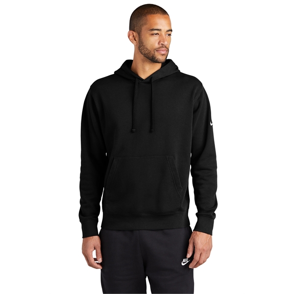 Nike Club Fleece Sleeve Swoosh Pullover Hoodie - Nike Club Fleece Sleeve Swoosh Pullover Hoodie - Image 4 of 39