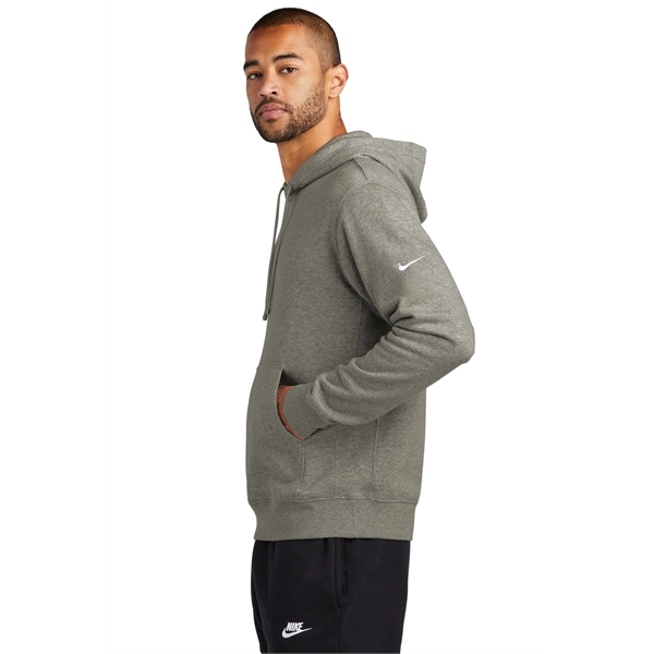 Nike Club Fleece Sleeve Swoosh Pullover Hoodie - Nike Club Fleece Sleeve Swoosh Pullover Hoodie - Image 11 of 39