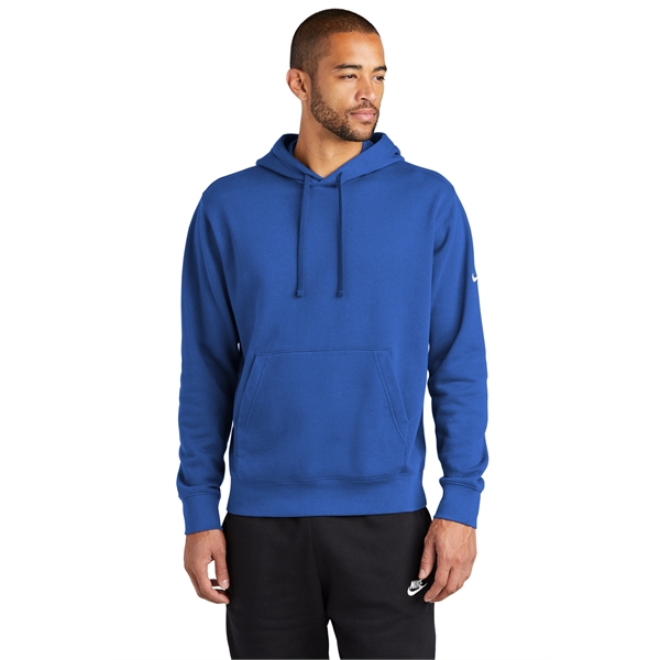 Nike Club Fleece Sleeve Swoosh Pullover Hoodie - Nike Club Fleece Sleeve Swoosh Pullover Hoodie - Image 14 of 39