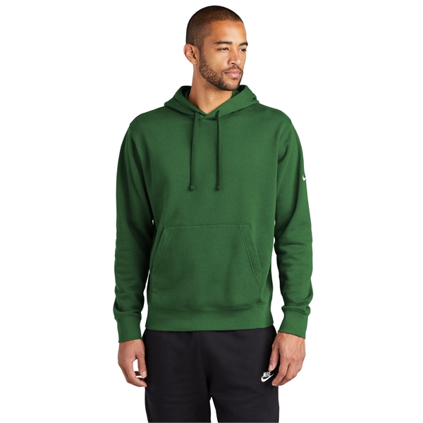 Nike Club Fleece Sleeve Swoosh Pullover Hoodie - Nike Club Fleece Sleeve Swoosh Pullover Hoodie - Image 19 of 39