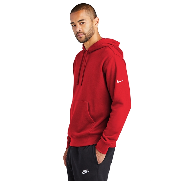 Nike Club Fleece Sleeve Swoosh Pullover Hoodie - Nike Club Fleece Sleeve Swoosh Pullover Hoodie - Image 31 of 39