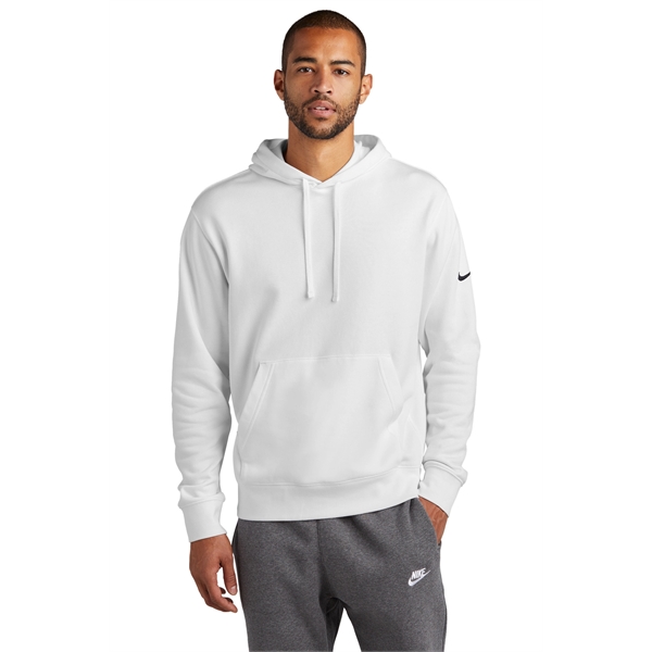 Nike Club Fleece Sleeve Swoosh Pullover Hoodie - Nike Club Fleece Sleeve Swoosh Pullover Hoodie - Image 34 of 39