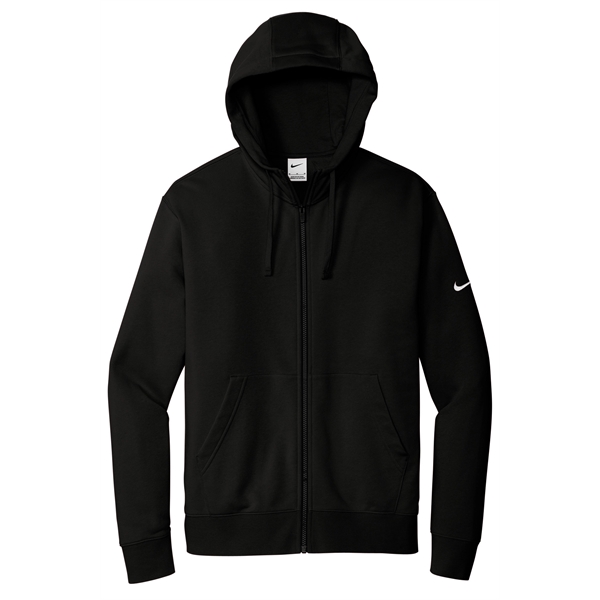 Nike Club Fleece Sleeve Swoosh Full-Zip Hoodie - Nike Club Fleece Sleeve Swoosh Full-Zip Hoodie - Image 7 of 29