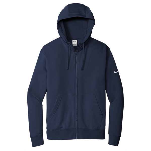 Nike Club Fleece Sleeve Swoosh Full-Zip Hoodie - Nike Club Fleece Sleeve Swoosh Full-Zip Hoodie - Image 17 of 29