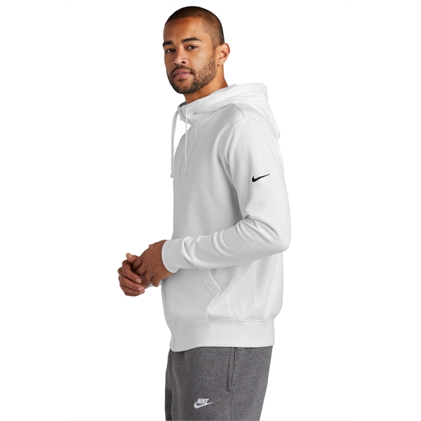 Nike Club Fleece Sleeve Swoosh Full-Zip Hoodie - Nike Club Fleece Sleeve Swoosh Full-Zip Hoodie - Image 26 of 29