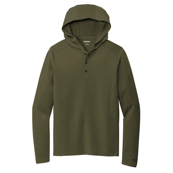OGIO Luuma Flex Hooded Henley - OGIO Luuma Flex Hooded Henley - Image 4 of 8