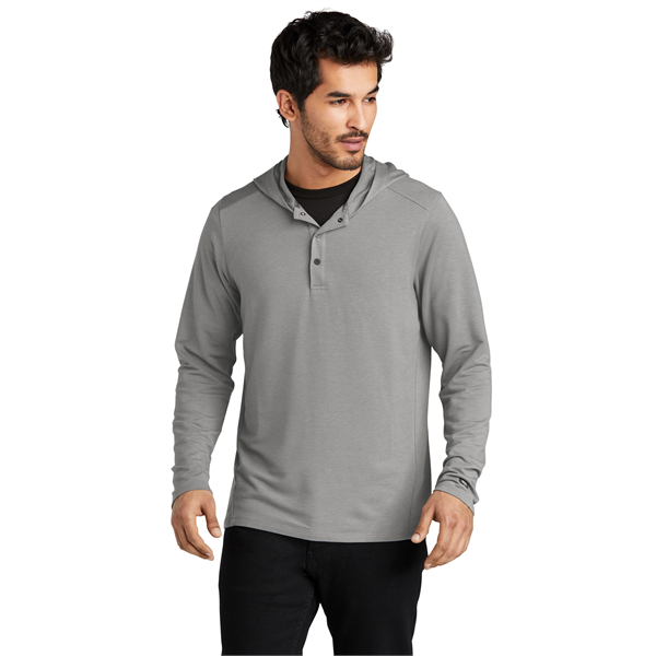 OGIO Luuma Flex Hooded Henley - OGIO Luuma Flex Hooded Henley - Image 6 of 8