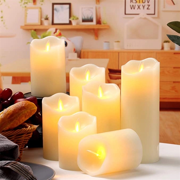 Flameless Led Candle Set Of 7 - Flameless Led Candle Set Of 7 - Image 0 of 2