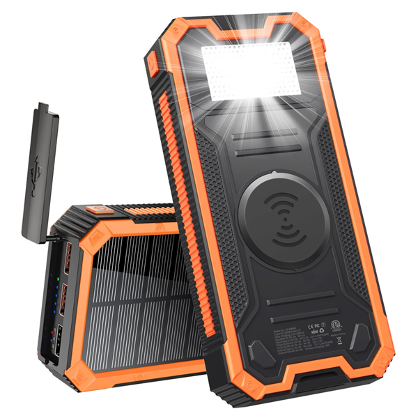 Power Bank Portable Charger Solar - Power Bank Portable Charger Solar - Image 0 of 4