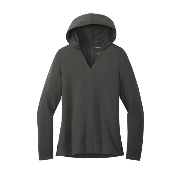 Custom Port Authority Women's Microterry Pullover Hoodie