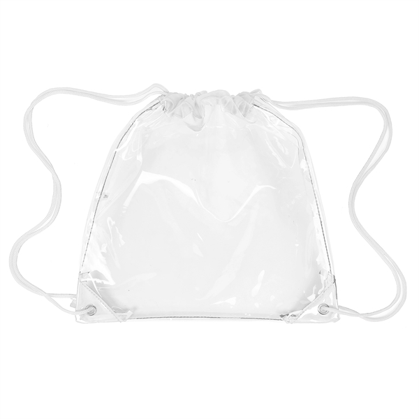 Clear Drawstring Backpack (Ocean) - Clear Drawstring Backpack (Ocean) - Image 3 of 20