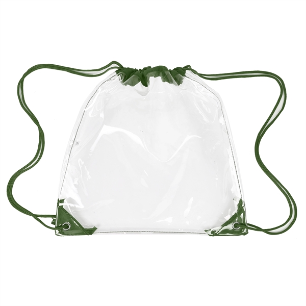 Clear Drawstring Backpack (Ocean) - Clear Drawstring Backpack (Ocean) - Image 16 of 20