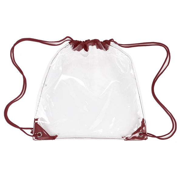 Clear Drawstring Backpack (Ocean) - Clear Drawstring Backpack (Ocean) - Image 18 of 20