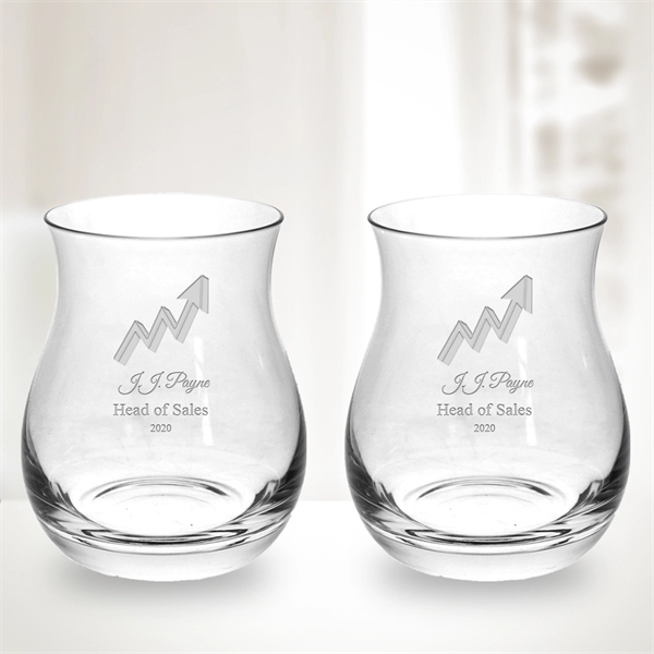 Glencairn Crystal Plain Tumbler, 10.5oz - Pair - Glencairn Crystal Plain Tumbler, 10.5oz - Pair - Image 0 of 0
