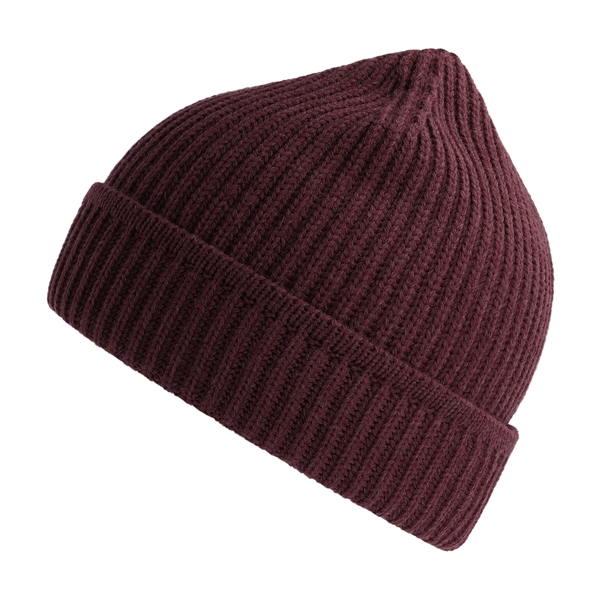 Atlantis Headwear Sustainable Finished Edge Knit Beanie - Atlantis Headwear Sustainable Finished Edge Knit Beanie - Image 1 of 8