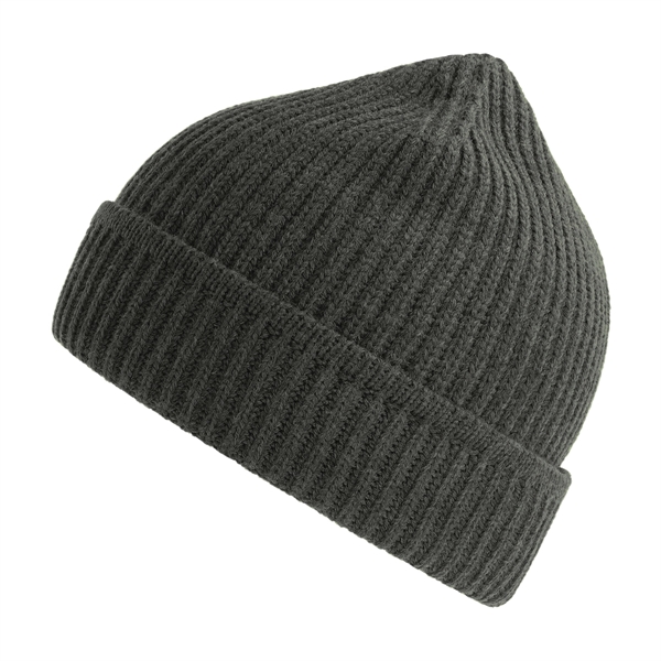 Atlantis Headwear Sustainable Finished Edge Knit Beanie - Atlantis Headwear Sustainable Finished Edge Knit Beanie - Image 3 of 8