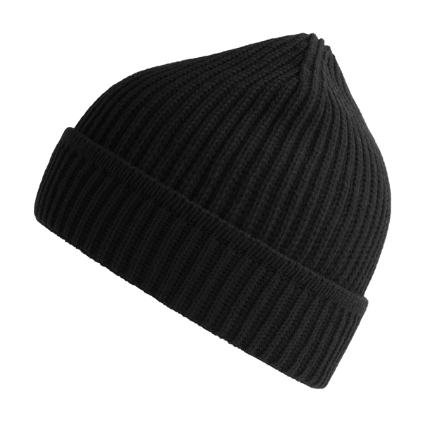 Atlantis Headwear Sustainable Finished Edge Knit Beanie - Atlantis Headwear Sustainable Finished Edge Knit Beanie - Image 5 of 8