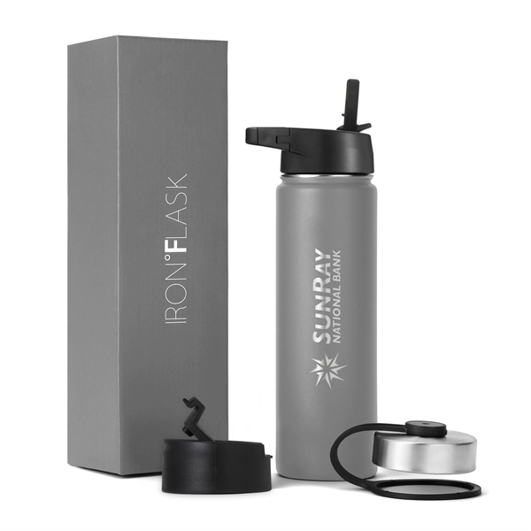 Iron Flask Wide Mouth Water Bottle 22 oz. - Iron Flask Wide Mouth Water Bottle 22 oz. - Image 2 of 4