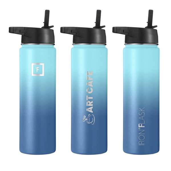 Iron Flask Wide Mouth Water Bottle Gradient Colours 22 oz. - Iron Flask Wide Mouth Water Bottle Gradient Colours 22 oz. - Image 1 of 3