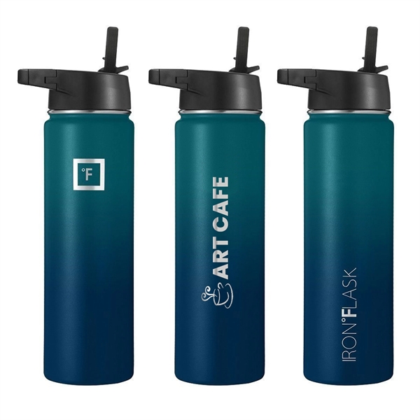 Iron Flask Wide Mouth Water Bottle Gradient Colours 22 oz. - Iron Flask Wide Mouth Water Bottle Gradient Colours 22 oz. - Image 3 of 3