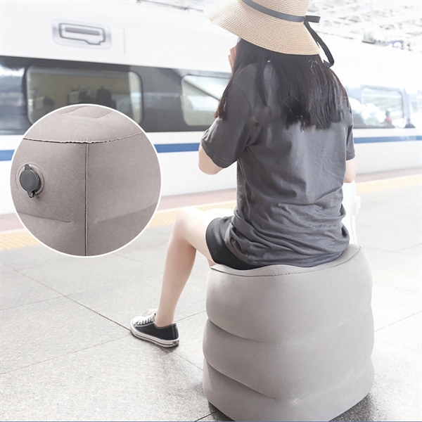 Inflatable Travel Foot Rest Pillow & Kids Airplane Bed - Inflatable Travel Foot Rest Pillow & Kids Airplane Bed - Image 11 of 11