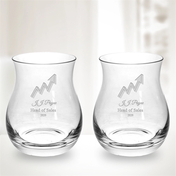 Glencairn Crystal Plain Tumbler, 10.5oz - Pair