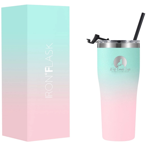 Custom Iron Flask Rover Tumbler Gradient Colors 24 oz.