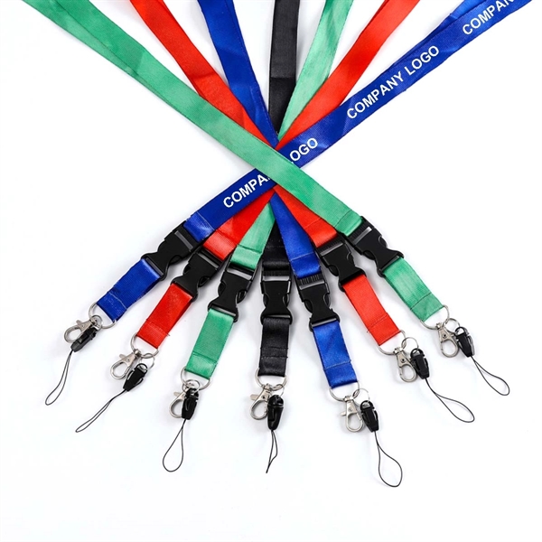 3/4" Polyester Custom Printed Lanyard - 3/4" Polyester Custom Printed Lanyard - Image 1 of 2