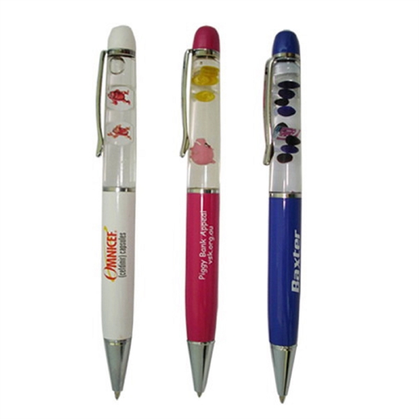 Liquid Floating Pen with Customized Floater - Liquid Floating Pen with Customized Floater - Image 0 of 0