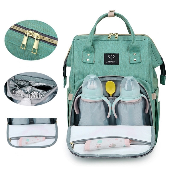 Insulated Cooler Lunch Bag Backpack With Usb Port - Insulated Cooler Lunch Bag Backpack With Usb Port - Image 1 of 3