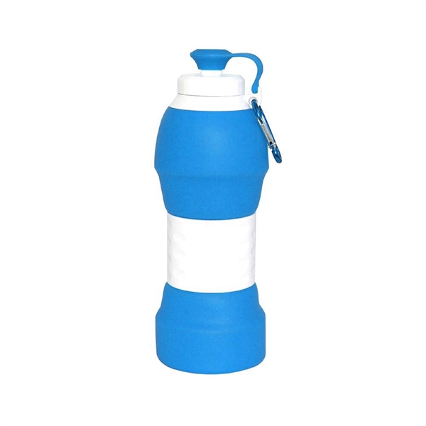 20 oz Reusable Collapsible Travel Bottle With Lid - 20 oz Reusable Collapsible Travel Bottle With Lid - Image 29 of 49