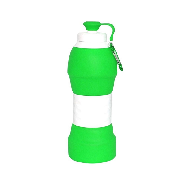 20 oz Reusable Collapsible Travel Bottle With Lid - 20 oz Reusable Collapsible Travel Bottle With Lid - Image 30 of 49