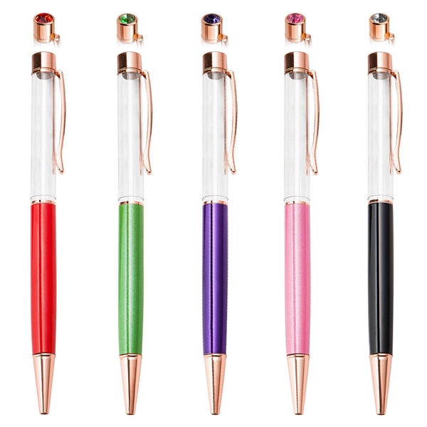 Crystal Air Tube Ballpoint Pen - Crystal Air Tube Ballpoint Pen - Image 0 of 21