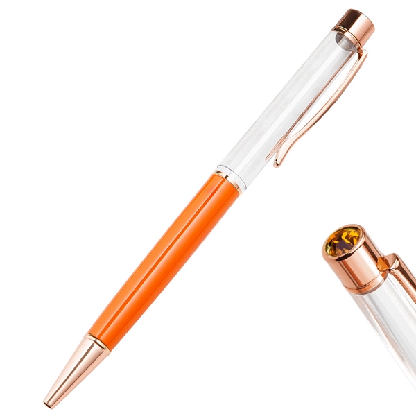 Crystal Air Tube Ballpoint Pen - Crystal Air Tube Ballpoint Pen - Image 1 of 21