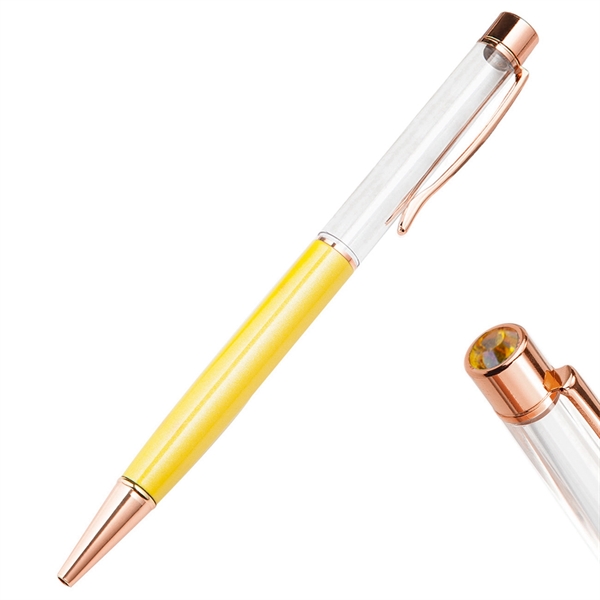 Crystal Air Tube Ballpoint Pen - Crystal Air Tube Ballpoint Pen - Image 3 of 21
