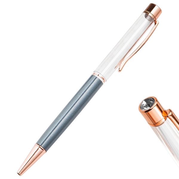 Crystal Air Tube Ballpoint Pen - Crystal Air Tube Ballpoint Pen - Image 7 of 21
