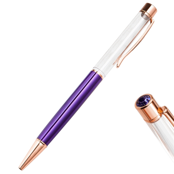 Crystal Air Tube Ballpoint Pen - Crystal Air Tube Ballpoint Pen - Image 13 of 21