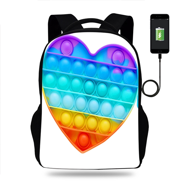 3D Print Push Pop Fidget Bubble Backpack - 3D Print Push Pop Fidget Bubble Backpack - Image 9 of 16