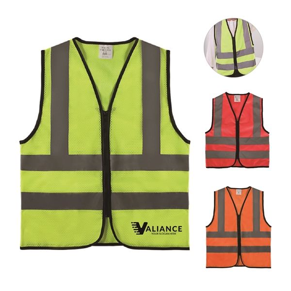 High Visibility Kids Safety Vest W/ Reflective Strip - High Visibility Kids Safety Vest W/ Reflective Strip - Image 0 of 0