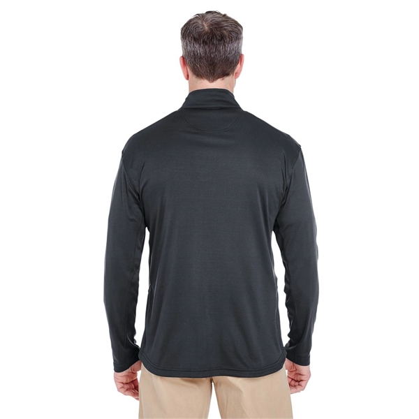 UltraClub Men's Cool & Dry Sport Quarter-Zip Pullover - UltraClub Men's Cool & Dry Sport Quarter-Zip Pullover - Image 4 of 49