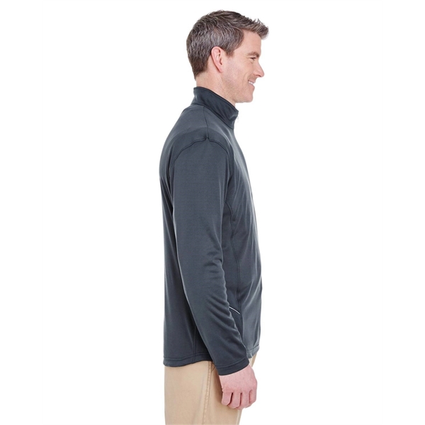 UltraClub Men's Cool & Dry Sport Quarter-Zip Pullover - UltraClub Men's Cool & Dry Sport Quarter-Zip Pullover - Image 7 of 49