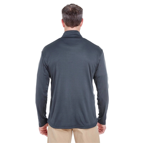 UltraClub Men's Cool & Dry Sport Quarter-Zip Pullover - UltraClub Men's Cool & Dry Sport Quarter-Zip Pullover - Image 8 of 49