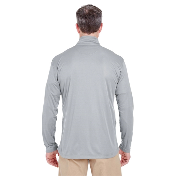 UltraClub Men's Cool & Dry Sport Quarter-Zip Pullover - UltraClub Men's Cool & Dry Sport Quarter-Zip Pullover - Image 10 of 49