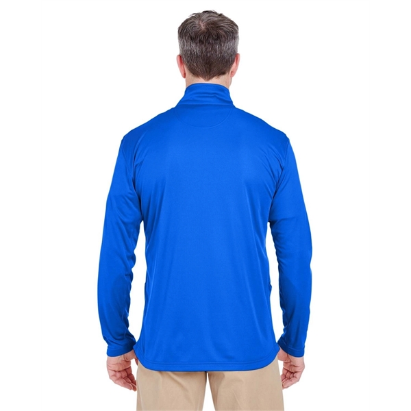 UltraClub Men's Cool & Dry Sport Quarter-Zip Pullover - UltraClub Men's Cool & Dry Sport Quarter-Zip Pullover - Image 12 of 49