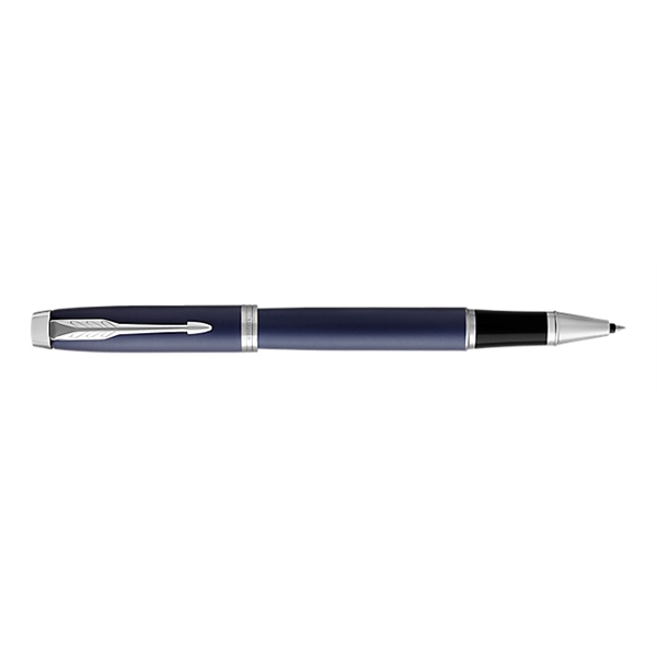 Parker IM Matte Blue with Chrome Trim Rollerball Pen - Parker IM Matte Blue with Chrome Trim Rollerball Pen - Image 0 of 1