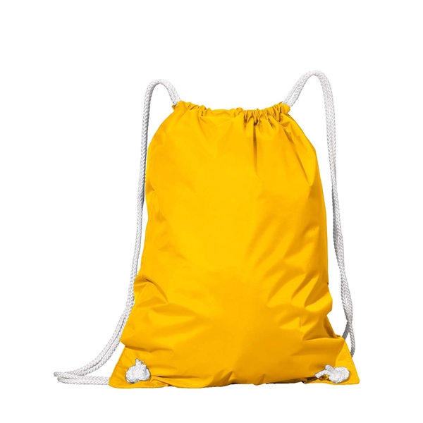 White Drawstring Backpack - White Drawstring Backpack - Image 0 of 5