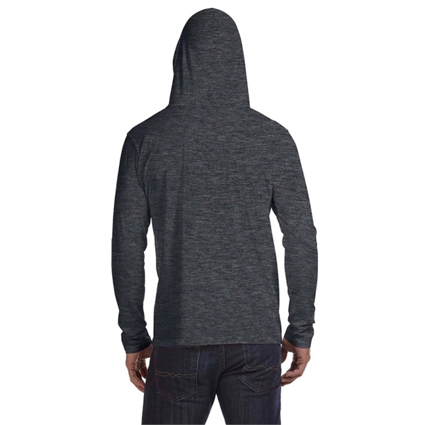 Gildan Adult Lightweight Long-Sleeve Hooded T-Shirt - Gildan Adult Lightweight Long-Sleeve Hooded T-Shirt - Image 8 of 51