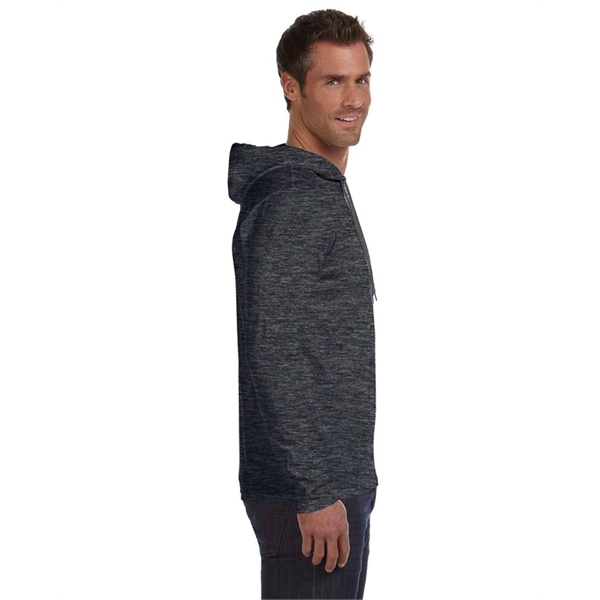 Gildan Adult Lightweight Long-Sleeve Hooded T-Shirt - Gildan Adult Lightweight Long-Sleeve Hooded T-Shirt - Image 9 of 51